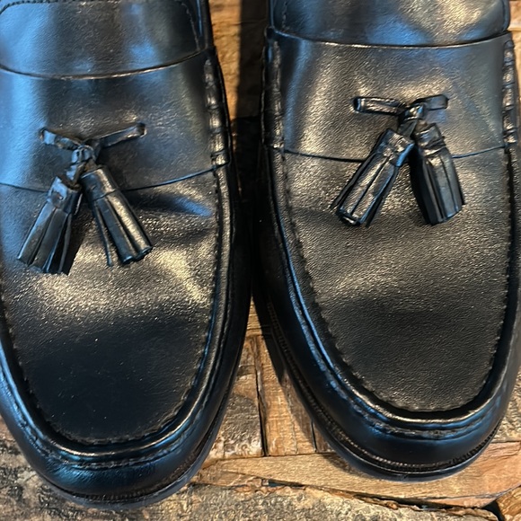 Cole Haan black leather Pinch Tassel Maine Classic loafer size 9 New without box main image 11
